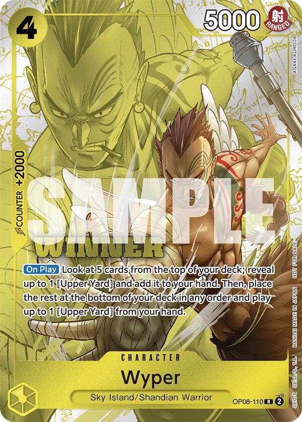Wyper (Winner Pack 2025 Vol. 2) [One Piece Promotion Cards] | Cards and Coasters CA