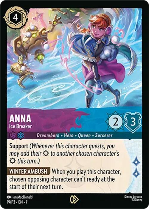 Anna - Ice Breaker (19) [Promo Cards] | Cards and Coasters CA