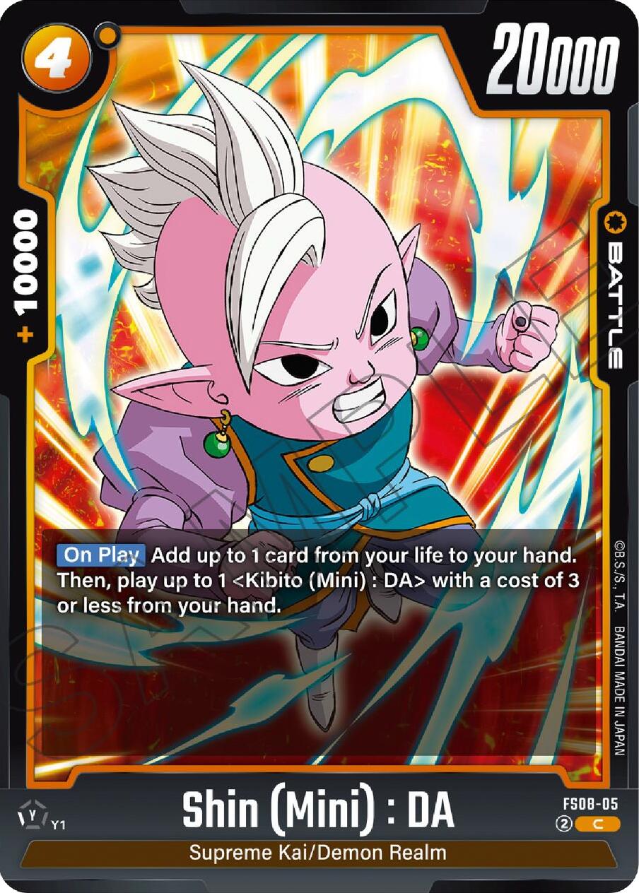 Shin (Mini) : DA [Starter Deck: Vegeta (Mini) Super] | Cards and Coasters CA