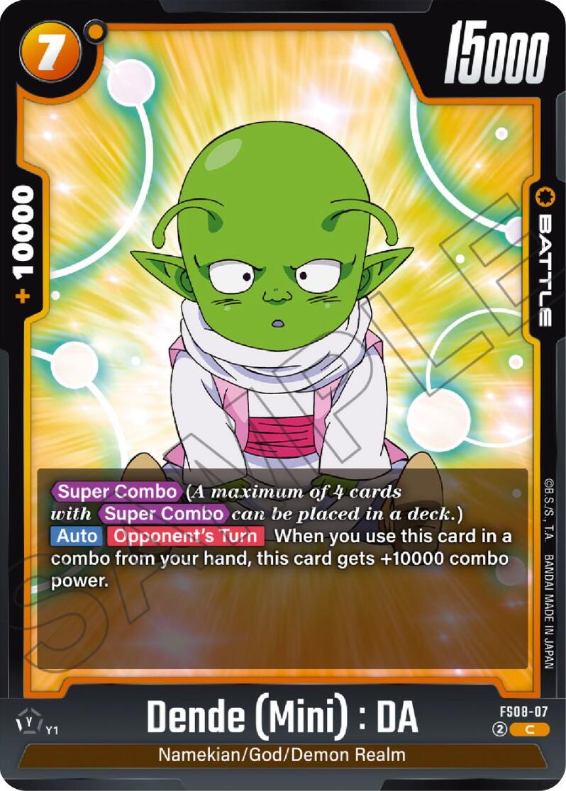 Dende (Mini) : DA [Starter Deck: Vegeta (Mini) Super] | Cards and Coasters CA