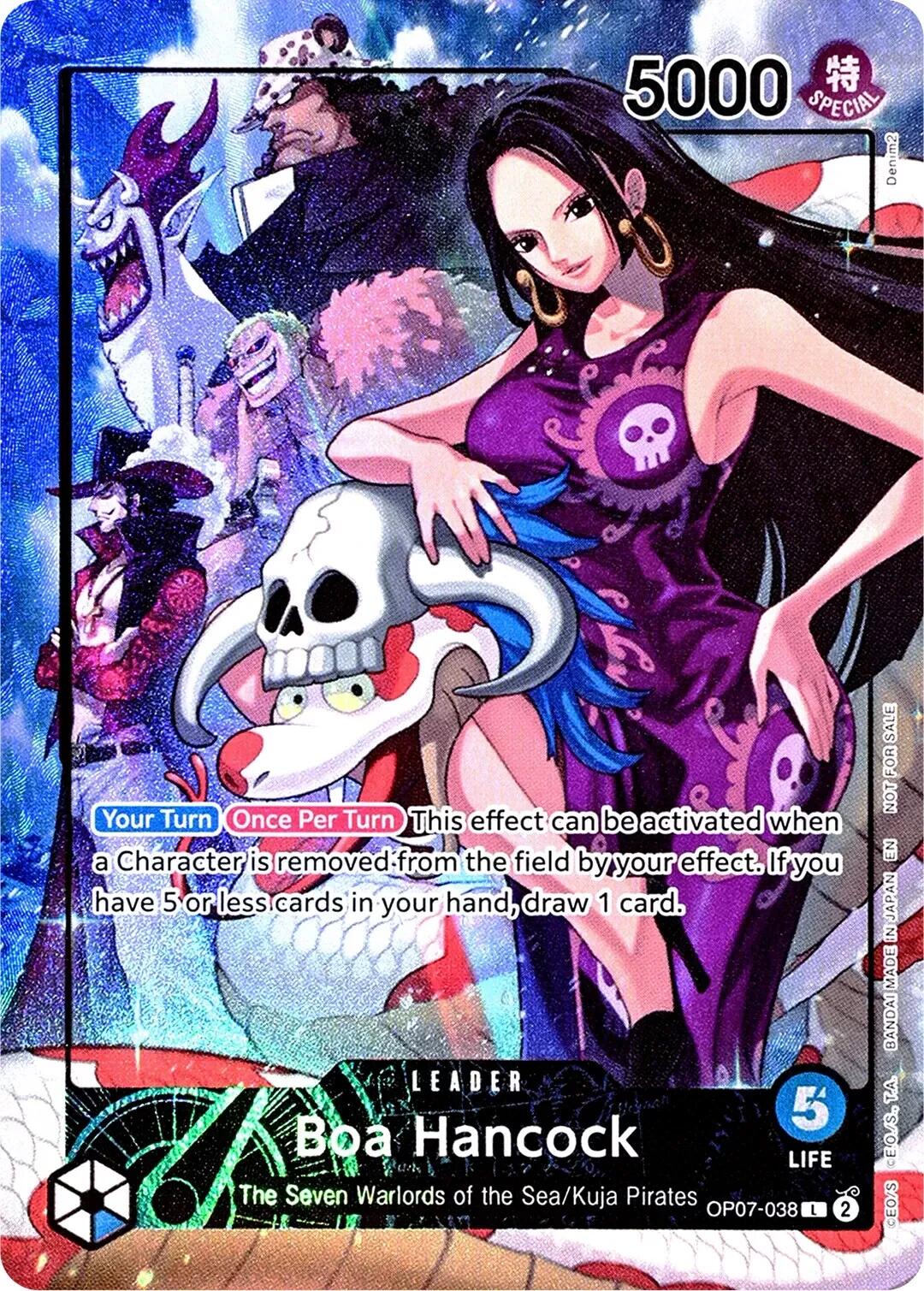 Boa Hancock (2025 PSA Magazine Promo) [One Piece Promotion Cards] | Cards and Coasters CA