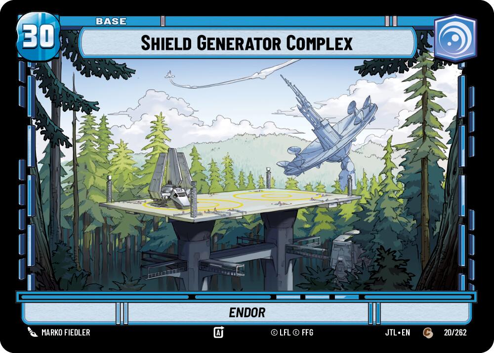 Shield Generator Complex // Shield (020/262 // T04/T04) (020/262 // T04/T04) [Jump to Lightspeed] | Cards and Coasters CA
