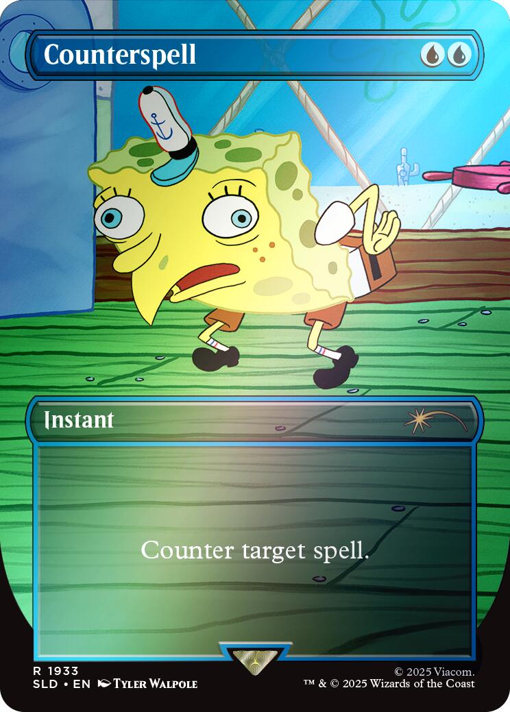 Counterspell (Rainbow Foil) [Secret Lair Drop Series] | Cards and Coasters CA