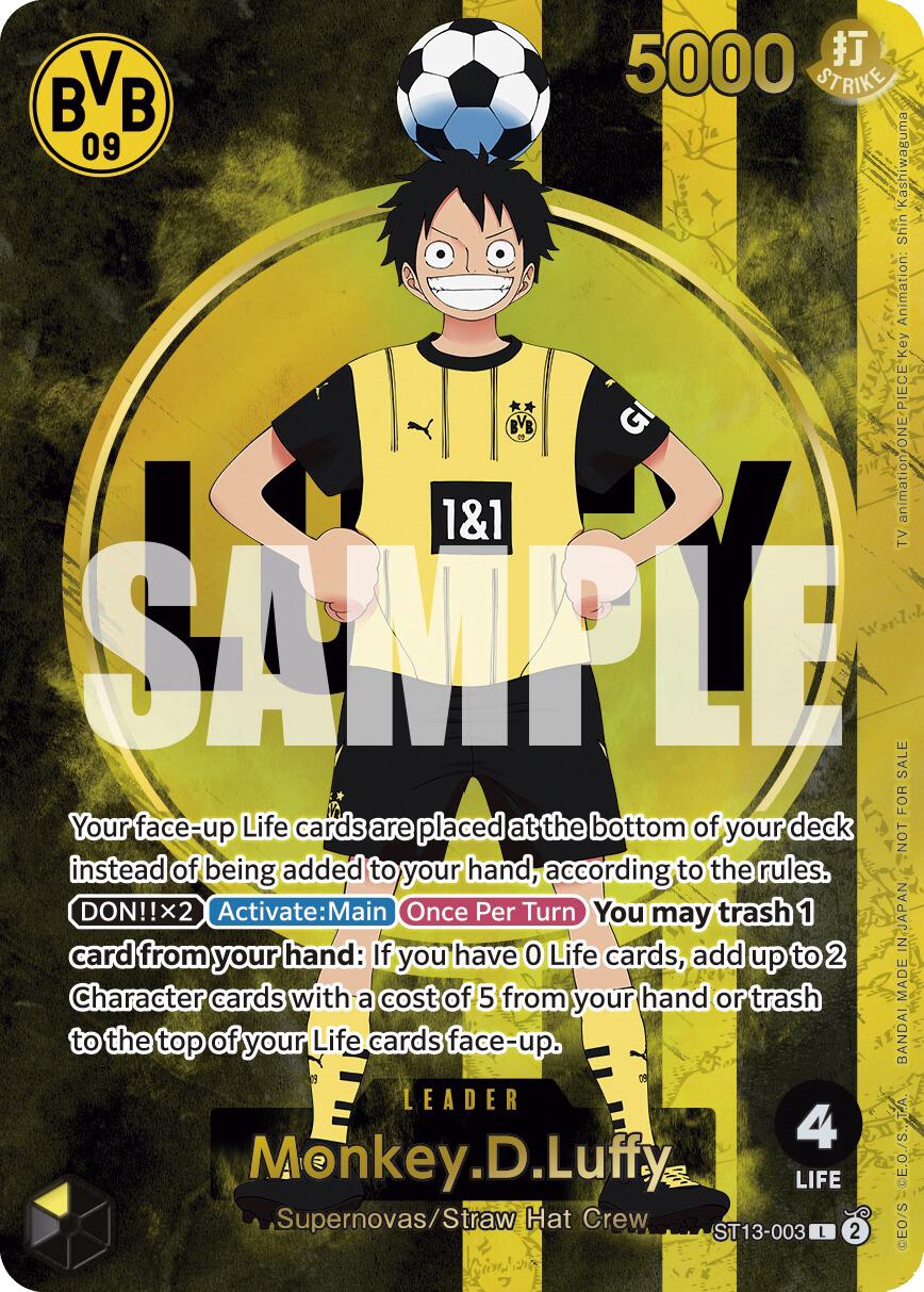 Monkey.D.Luffy (BVB x One Piece Campaign) [One Piece Promotion Cards] | Cards and Coasters CA