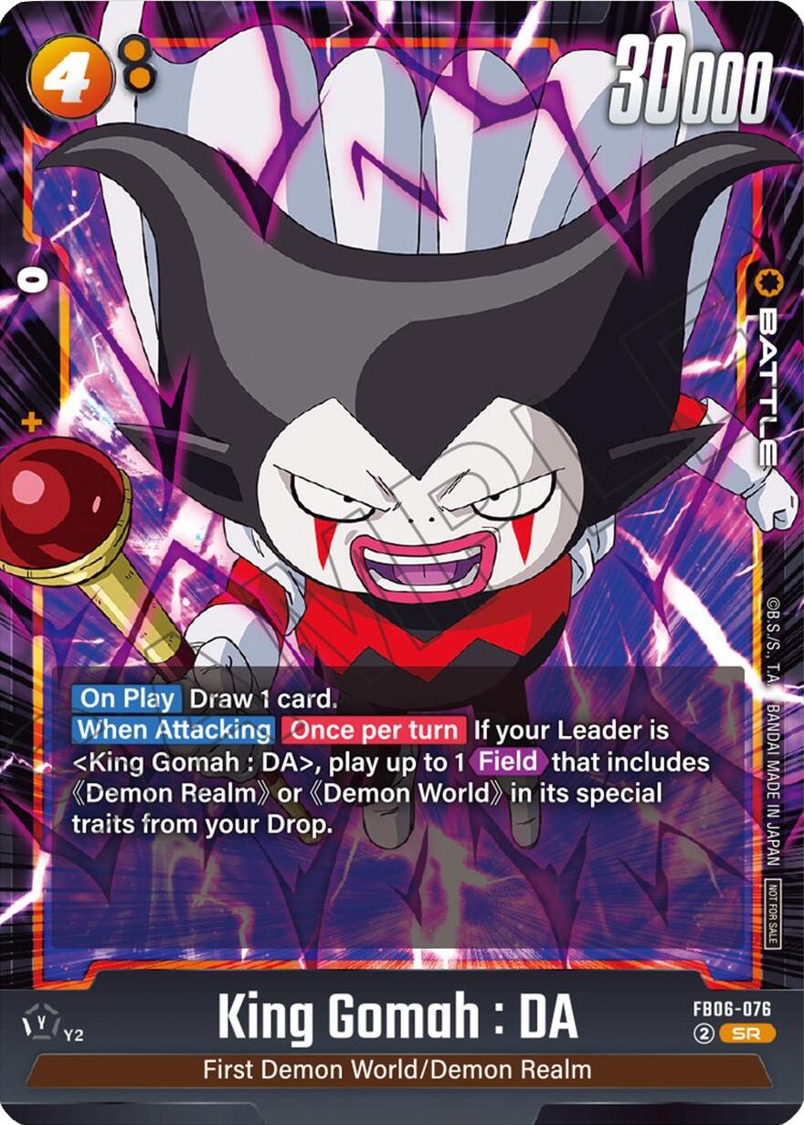 King Gomah : DA [Rivals Clash] | Cards and Coasters CA