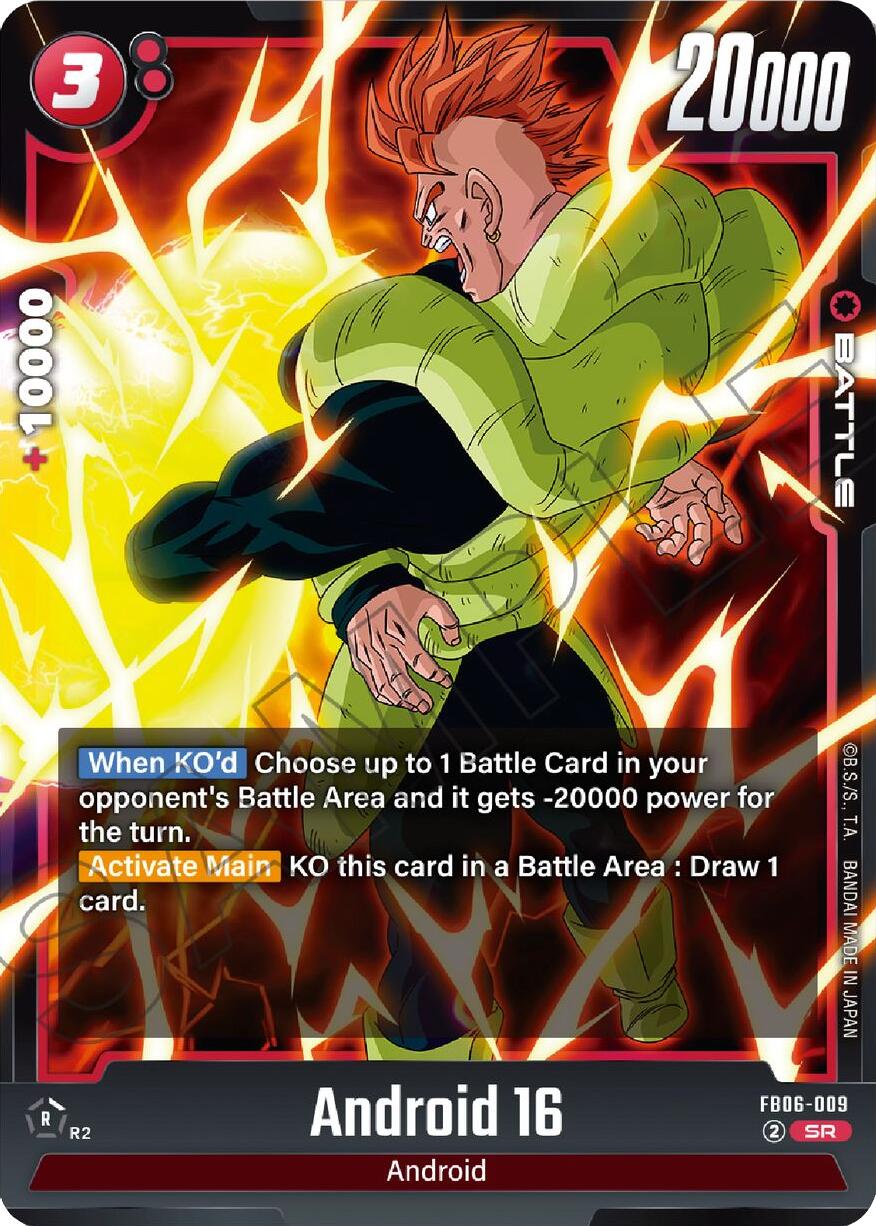 Android 16 [Rivals Clash] | Cards and Coasters CA