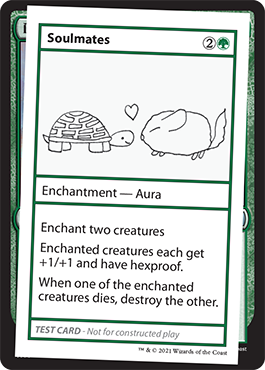 Soulmates (2021 Edition) [Mystery Booster Playtest Cards] | Cards and Coasters CA