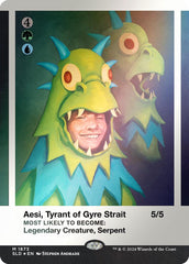 Aesi, Tyrant of Gyre Strait (Rainbow Foil) [Secret Lair Drop Series] | Cards and Coasters CA