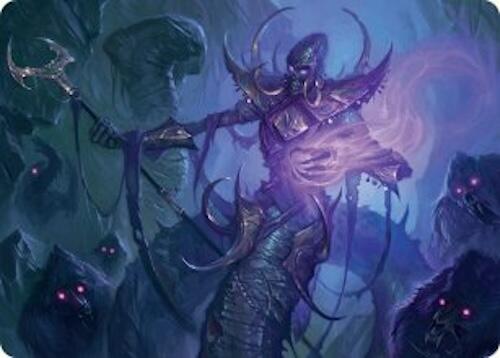 Sidisi, Regent of the Mire Art Card (14/54) [Tarkir: Dragonstorm Art Series] | Cards and Coasters CA