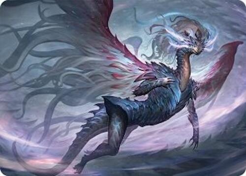 Shiko, Paragon of the Way Art Card (37/54) [Tarkir: Dragonstorm Art Series] | Cards and Coasters CA
