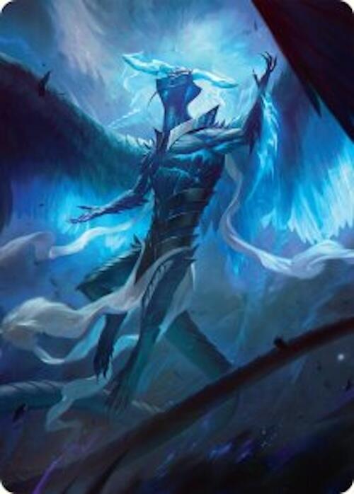 Ugin, Eye of the Storms Art Card (1/54) [Tarkir: Dragonstorm Art Series] | Cards and Coasters CA