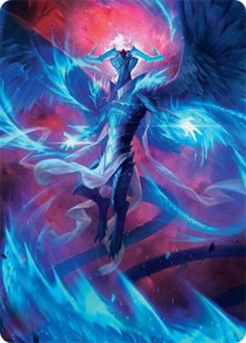 Ugin, Eye of the Storms Art Card (48/54) [Tarkir: Dragonstorm Art Series] | Cards and Coasters CA