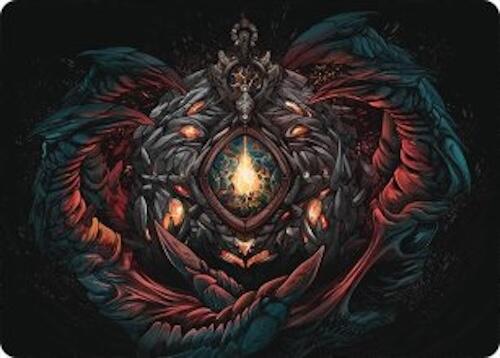 Mox Jasper Art Card (41/54) [Tarkir: Dragonstorm Art Series] | Cards and Coasters CA