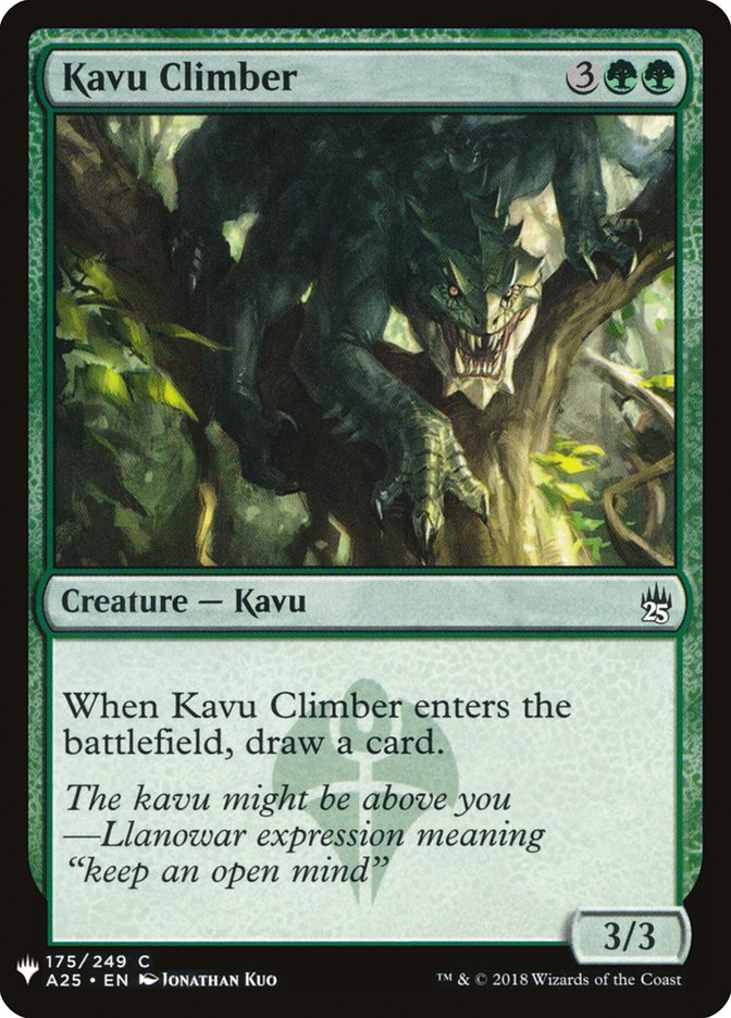 Kavu Climber [Mystery Booster] | Cards and Coasters CA