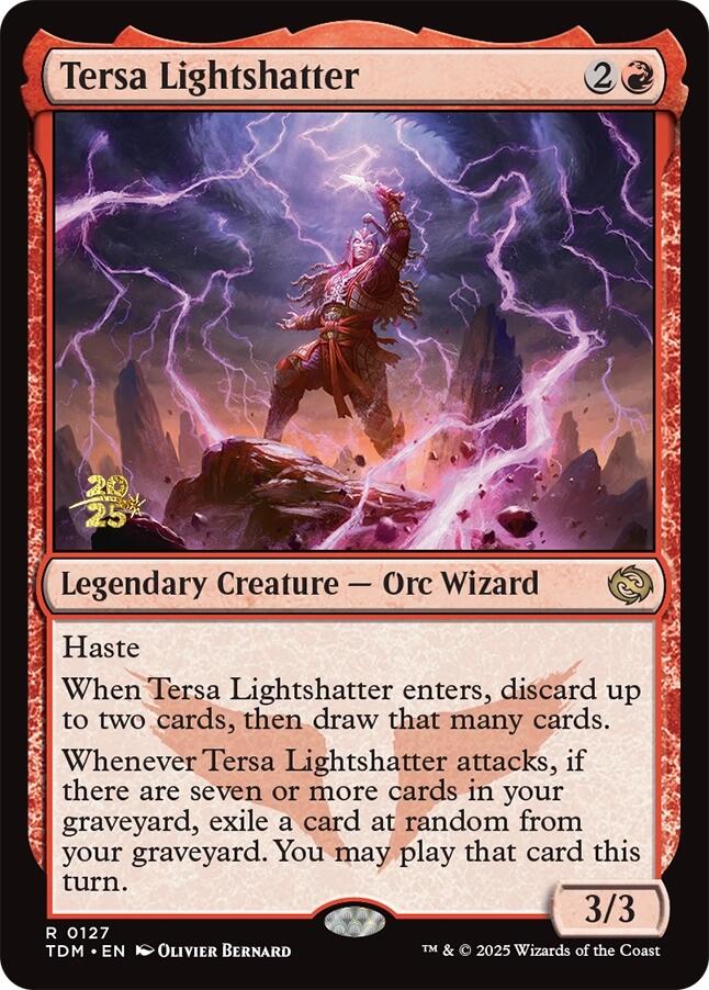 Tersa Lightshatter [Tarkir: Dragonstorm Prerelease Promos] | Cards and Coasters CA