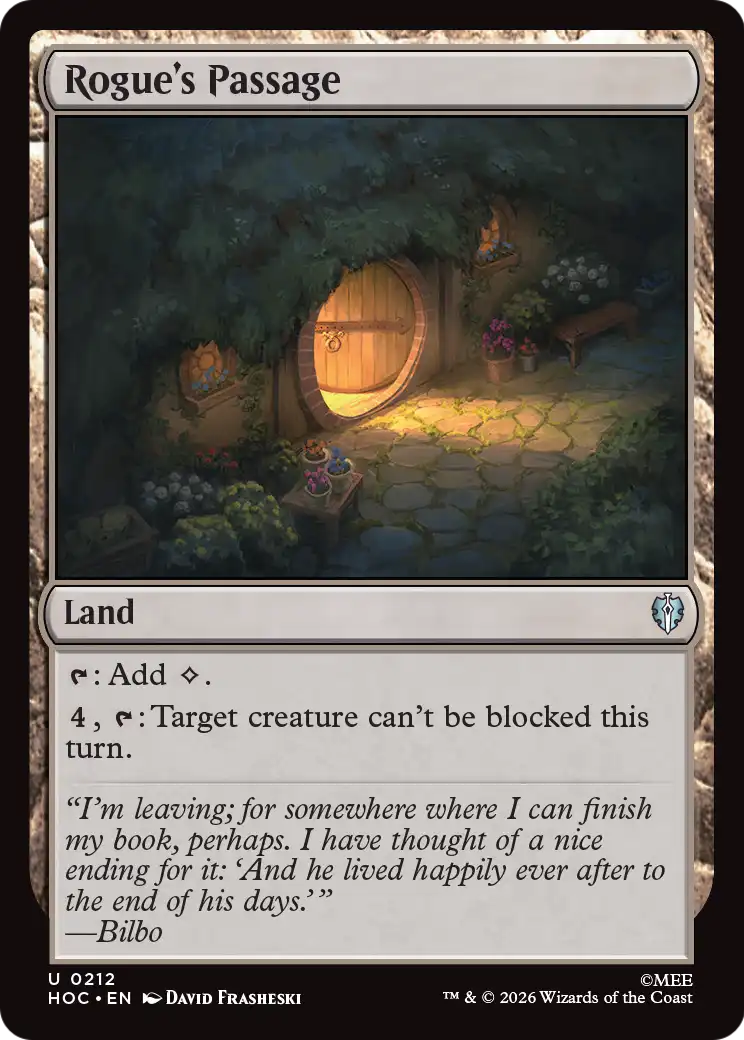 Rogue's Passage [The Hobbit: Eternal-Legal] | Cards and Coasters CA