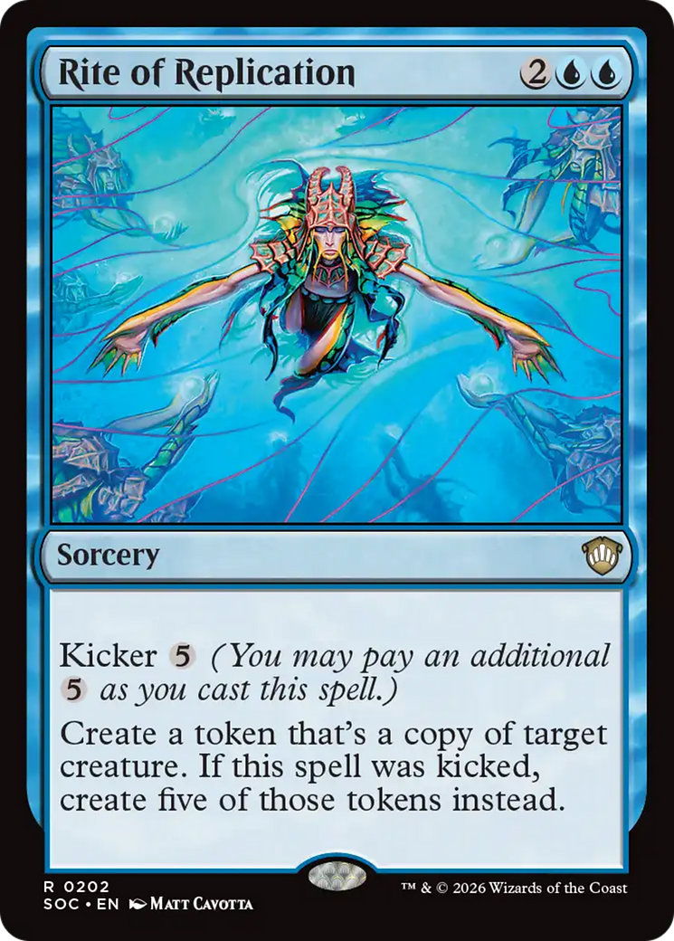 Rite of Replication [Secrets of Strixhaven Commander] | Cards and Coasters CA