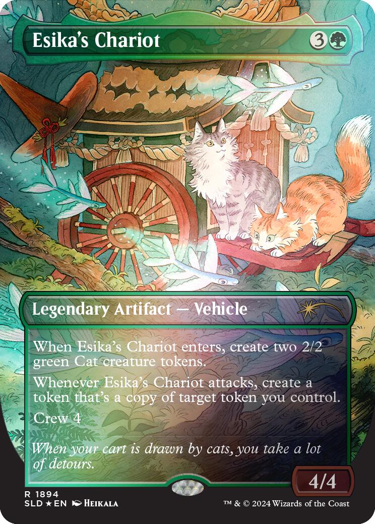 Esika's Chariot (Rainbow Foil) [Secret Lair Drop Series] | Cards and Coasters CA
