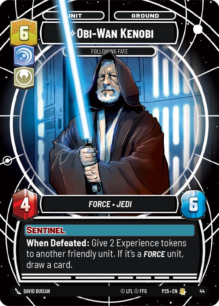 Obi-Wan Kenobi - Following Fate (45) (44) [Store Showdown Promos] | Cards and Coasters CA