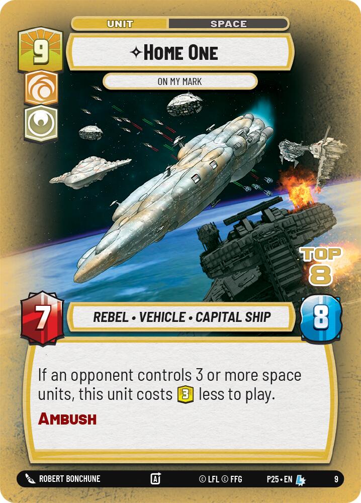 Home One - On My Mark (9) (Top 8) (9) [Store Showdown Promos] | Cards and Coasters CA