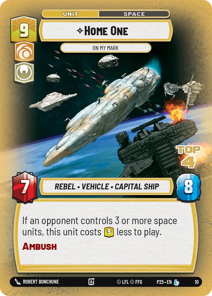 Home One - On My Mark (10) (Top 4) (10) [Store Showdown Promos] | Cards and Coasters CA