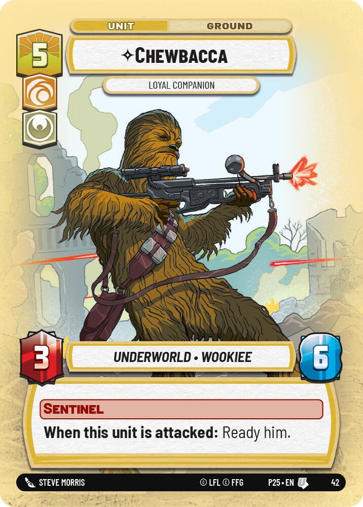 Chewbacca - Loyal Companion (42) (42) [Store Showdown Promos] | Cards and Coasters CA