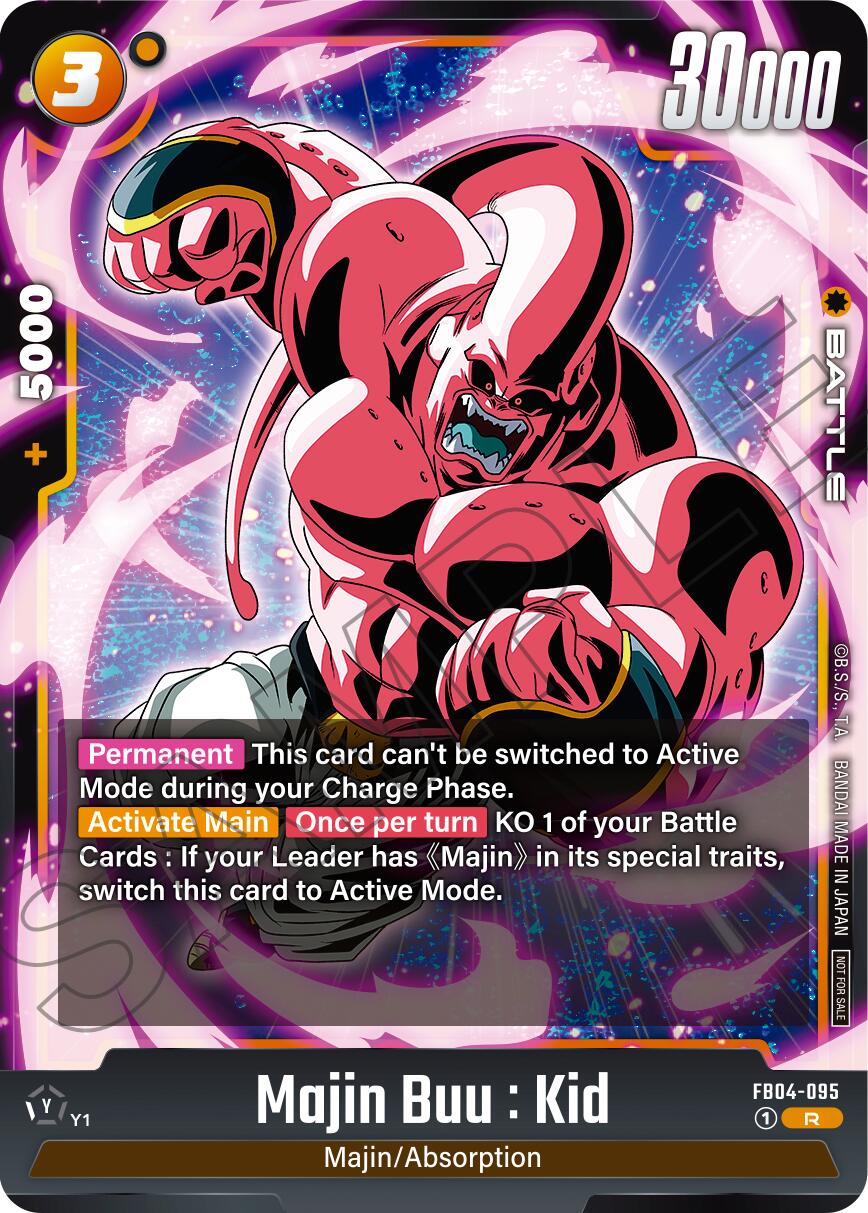 Majin Buu : Kid (Limited Pack 01) [Fusion World Promotion Cards] | Cards and Coasters CA