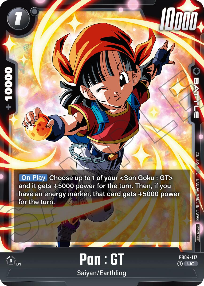 Pan : GT (Limited Pack 01) [Fusion World Promotion Cards] | Cards and Coasters CA