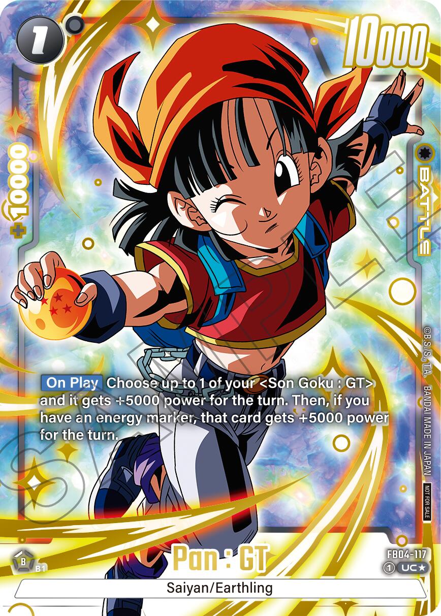 Pan : GT (Alternate Art - Limited Pack 01) [Fusion World Promotion Cards] | Cards and Coasters CA