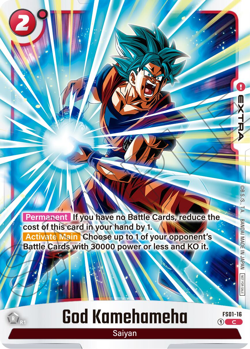 God Kamehameha (Limited Pack 01) [Fusion World Promotion Cards] | Cards and Coasters CA