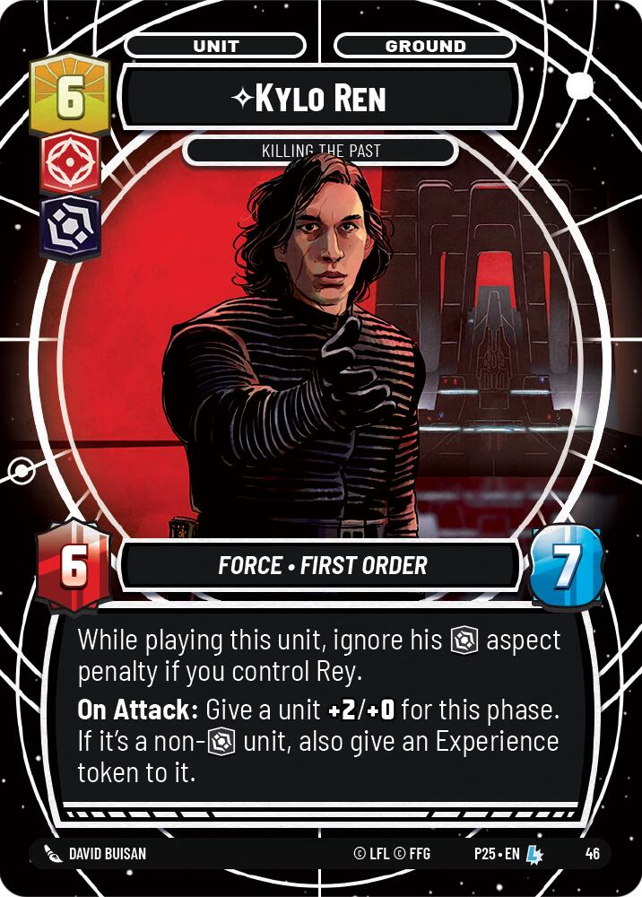 Kylo Ren - Killing the Past (46) (Day 2) (46) [Store Showdown Promos] | Cards and Coasters CA