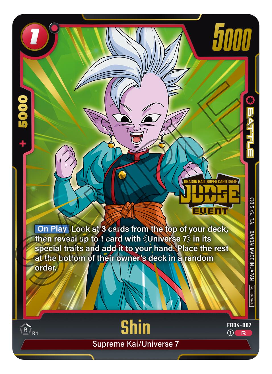 Shin (Judge Pack 03 - Event Judge) [Fusion World Promotion Cards] | Cards and Coasters CA