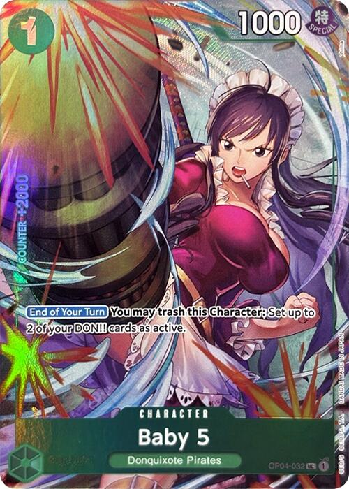 Baby 5 (Premium Card Collection -Best Selection Vol. 3-) [One Piece Promotion Cards] | Cards and Coasters CA