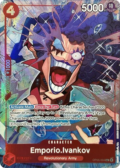 Emporio.Ivankov (Premium Card Collection -Best Selection Vol. 3-) [One Piece Promotion Cards] | Cards and Coasters CA