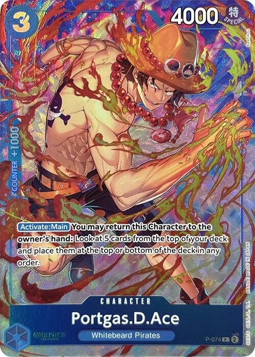 Portgas.D.Ace (Premium Card Collection -Best Selection Vol. 3-) [One Piece Promotion Cards] | Cards and Coasters CA