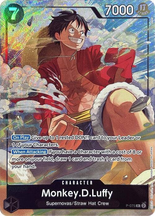 Monkey.D.Luffy (Premium Card Collection -Best Selection Vol. 3-) [One Piece Promotion Cards] | Cards and Coasters CA