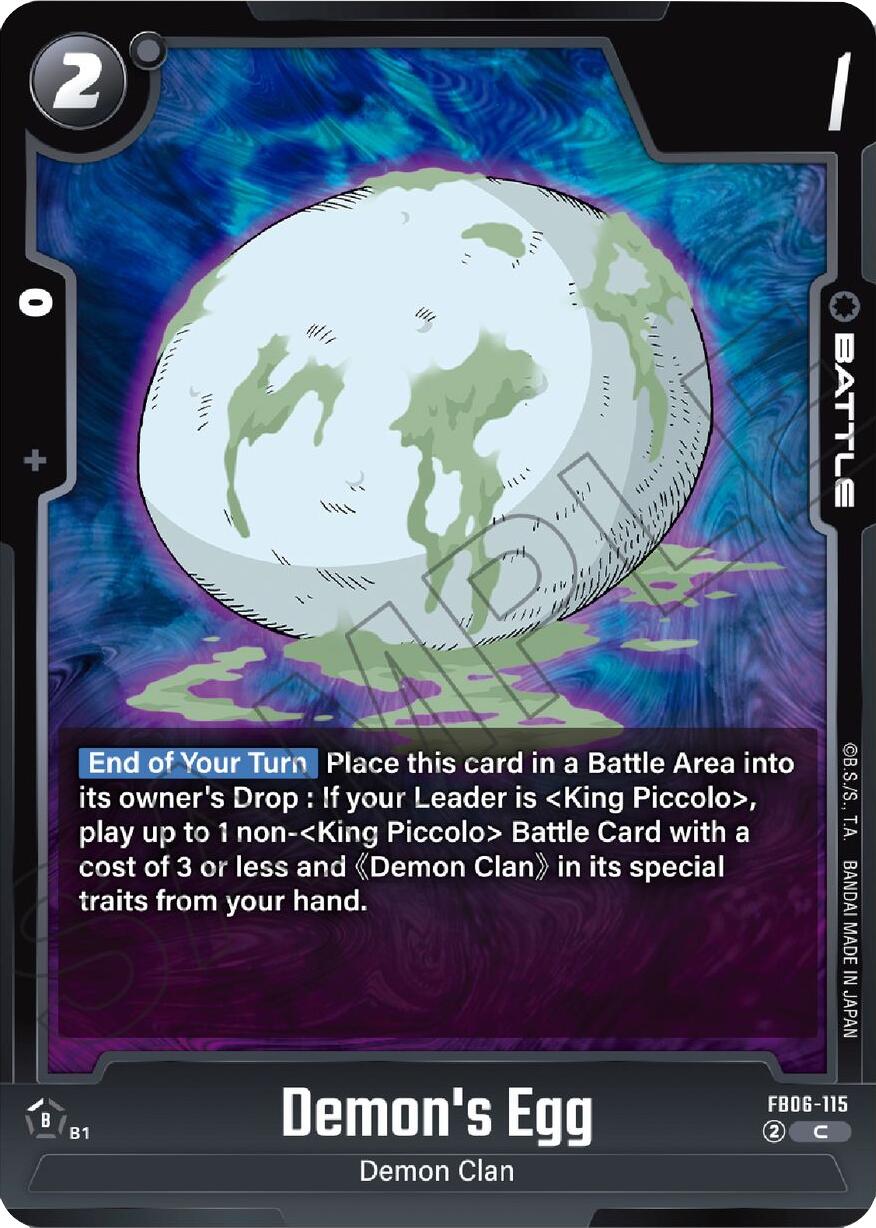 Demon's Egg [Rivals Clash] | Cards and Coasters CA