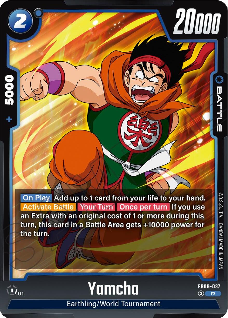 Yamcha [Rivals Clash] | Cards and Coasters CA