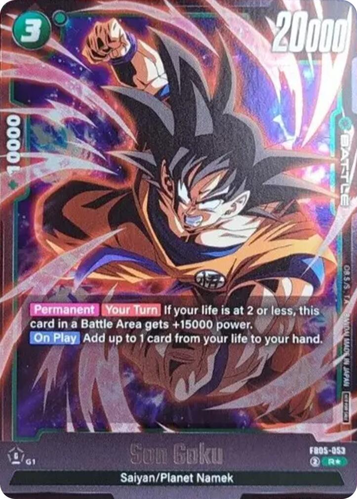 Son Goku (FB05-053) (Tournament Pack 06) [Fusion World Tournament Cards] | Cards and Coasters CA