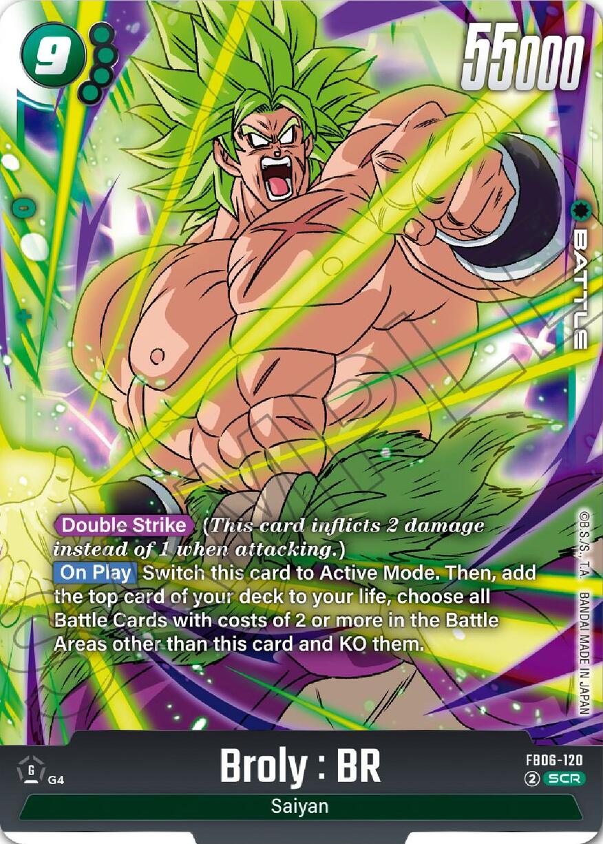 Broly : BR (FB06-120) [Rivals Clash] | Cards and Coasters CA