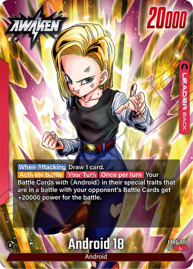 Android 18 [Rivals Clash] | Cards and Coasters CA