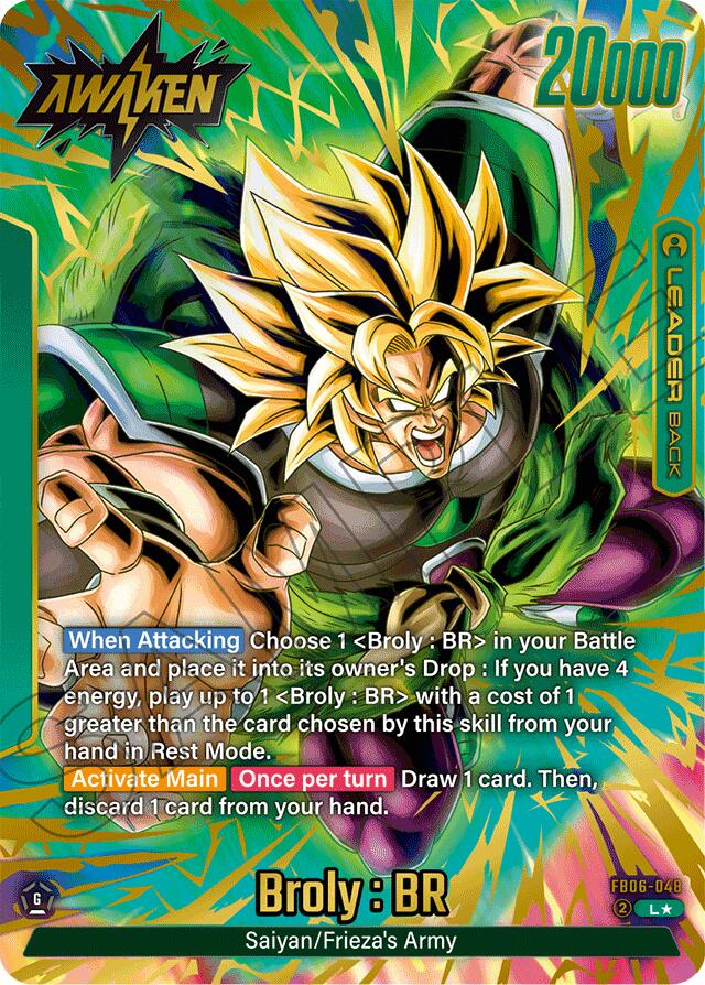 Broly : BR (FB06-048) (Alternate Art) [Rivals Clash] | Cards and Coasters CA
