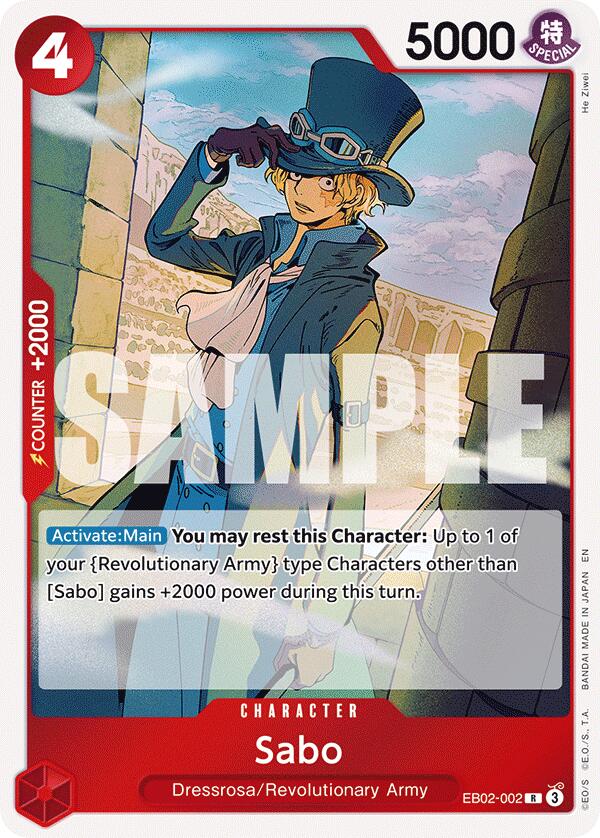 Sabo [Extra Booster: Anime 25th Collection] | Cards and Coasters CA