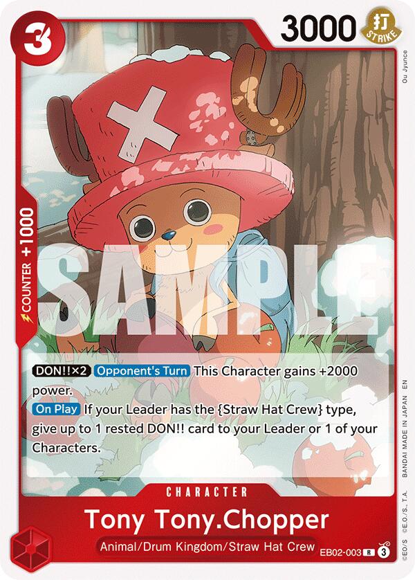 Tony Tony.Chopper [Extra Booster: Anime 25th Collection] | Cards and Coasters CA