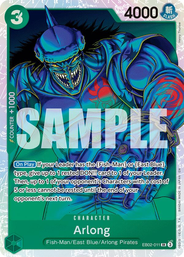 Arlong [Extra Booster: Anime 25th Collection] | Cards and Coasters CA