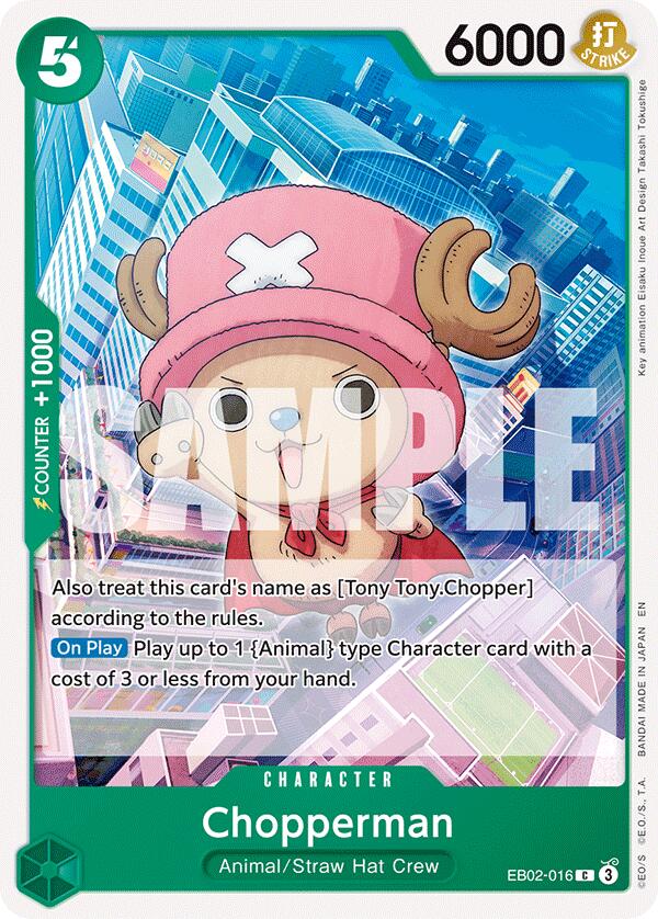 Chopperman [Extra Booster: Anime 25th Collection] | Cards and Coasters CA