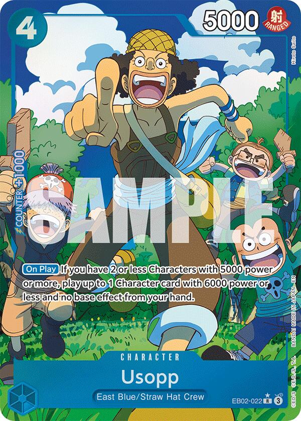 Usopp (Alternate Art) [Extra Booster: Anime 25th Collection] | Cards and Coasters CA