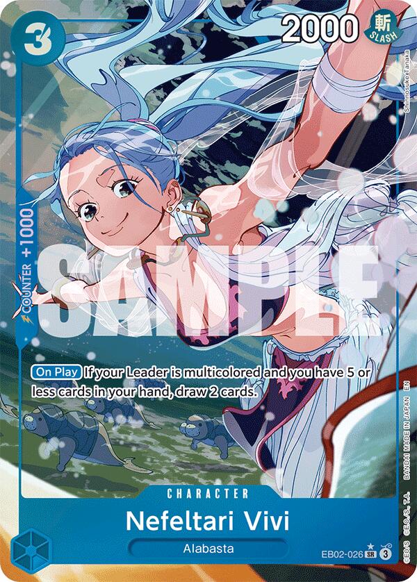 Nefeltari Vivi (Alternate Art) [Extra Booster: Anime 25th Collection] | Cards and Coasters CA