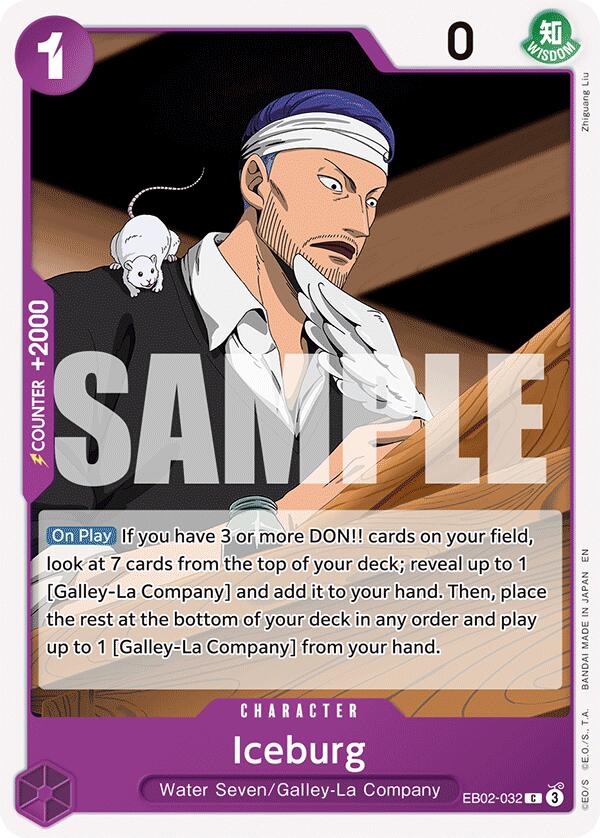 Iceburg [Extra Booster: Anime 25th Collection] | Cards and Coasters CA