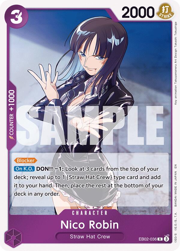 Nico Robin [Extra Booster: Anime 25th Collection] | Cards and Coasters CA